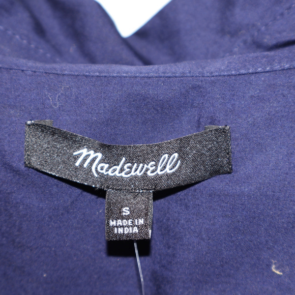 Women's Madewell Button-Up Shirt Size S Blue - Picture 5 of 16